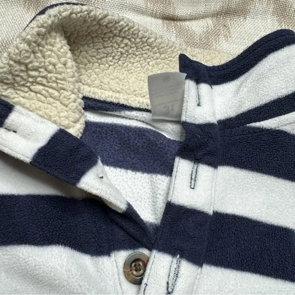 Carter’s Boys Quarter Zip Fleece Pullover Lot 3 Size 3 Camo Striped